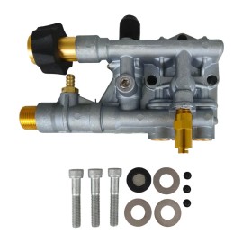 Ipartgo 7108366 Cleaning Manifold Kit For 520006 Axial Cam Pressure Washer Pump 510020