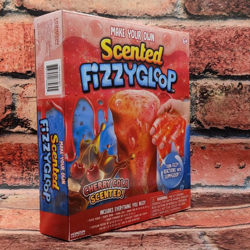 slimygloop™ Make Your Own Cherry Cola Scented Fizzygloop™ Slime Kit