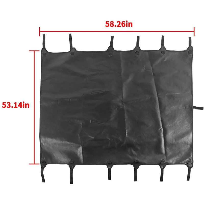 YOCTM Compatible with Jeep Wrangler TJ 1997-2006 Bikini Top Sun