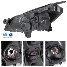 AKKON - Fits 2009 2010 2011 2012 Chevy Traverse Headlight Headlamp Direct Replacement - Right (Passenger) Side