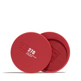 3INA MAKEUP - The No-Rules Powder 270 - Dark Red 3-in-1 Compact Powder for Eyes, Lips and Cheeks - Powder with Hyaluronic Acid and Ceramide - Soft Powder Lightweight Formula - Vegan - Cruelty Free