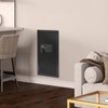 In-Wall Safe, Steel Hidden Wall Safe with 2 Removable Shelf
