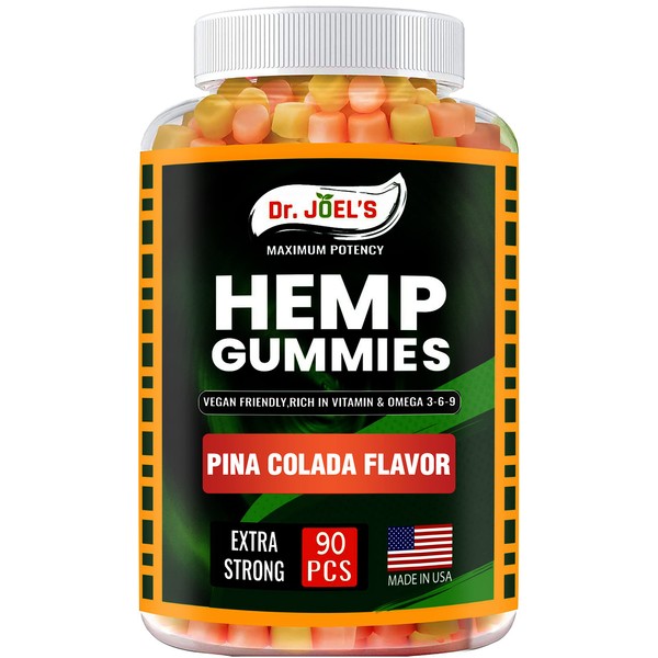 Premium Edible Gummies - Maximum Potency Omega 3 6 9 - Herbal Oil with Multivitamins - 90 cts - Happy Sleep - Mood & Energy Support - Made in The USA