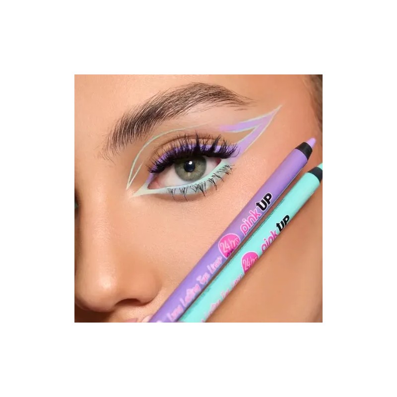 Kit Delineadores Pink Up Long Lasting Eye Liner 24hrs 6pz