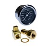 VMS RACING 0-100 PSI Liquid Filled Fuel Pressure Gauge with