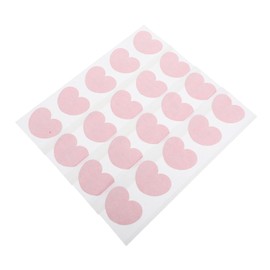 Healeved 20 Pack Heart-shaped Fingertip Covers Cute Cartoon Bandages for Boys and Girls Adults Red Thumb Bandages