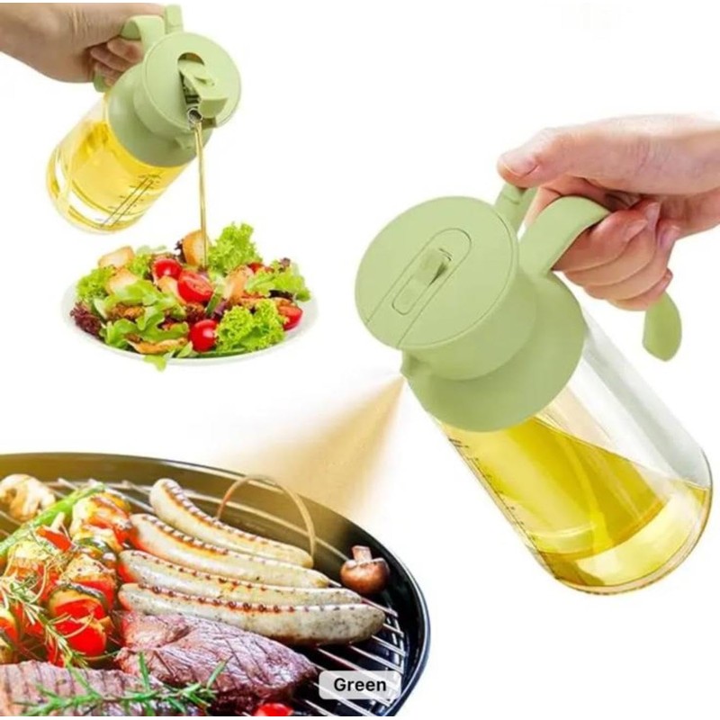 Esodee Kitchen Appliances 2-in-1 Oil Sprayer/Dispensers Bottle (250ML)