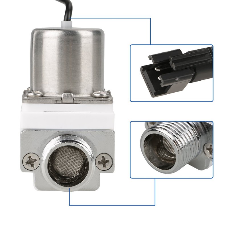 Pulse Solenoid Valve, Water Control Valve 1/2" DC 4.5V for