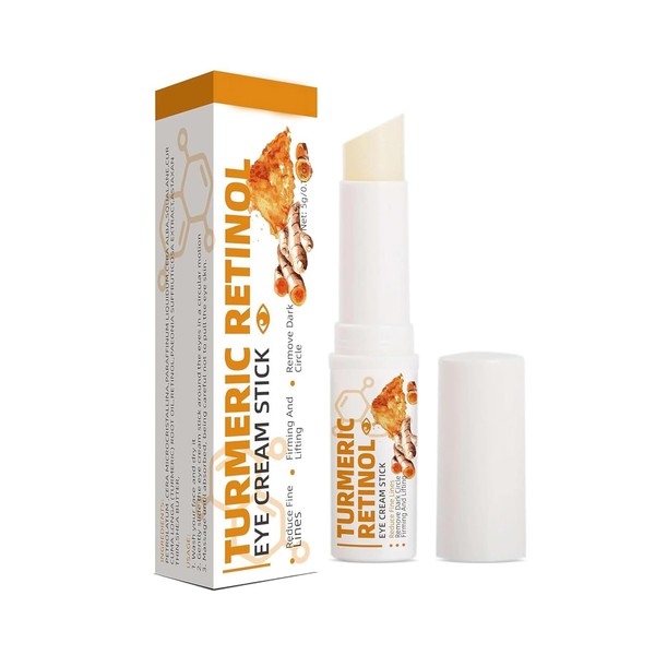 Lumibalm for Under Eye Bags, Turmeric Retinol Eye Cream Stick,