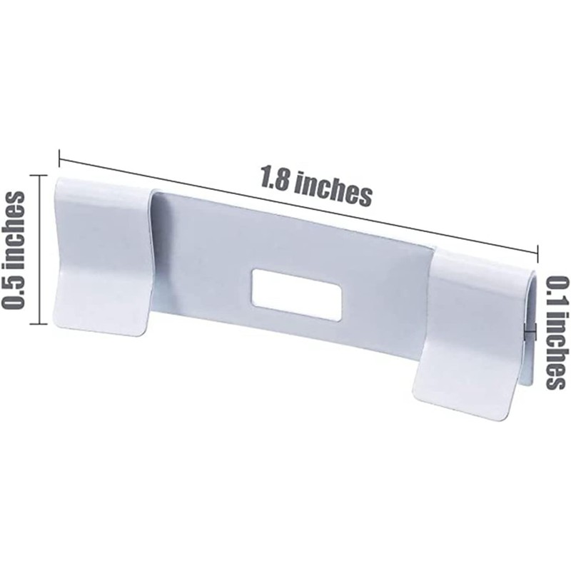 Vertical Blind Repair Vane Savers,Louver Replacement Parts Maintenance Clips/Blind Fixers,White