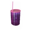 Vaso Botetoxico Con Popote Bebidas, Dulcero, Chela 12 Pzs