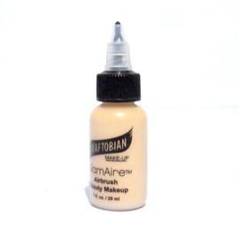 GlamAire Airbrush Makeup by Graftobian - High Definition Airbrush Foundation, Professional Formula for Long-Lasting Wear, For Makeup Artists and Beauty Aficionados, Made in USA, Auburn ©