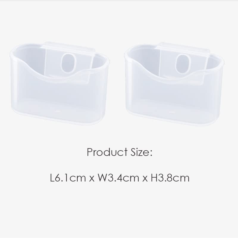 Inomata Storage Pocket for Refrigerator, Mini Size, Pack of 2