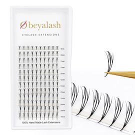 Anime Spire Lashes Pyramid Spike Eyelash Premade Fans D Curl Manga Chunk Natural Wispy Lash Extension Feather Shape Comic Individual Lashes by Obeyalash（Anime Fairy)