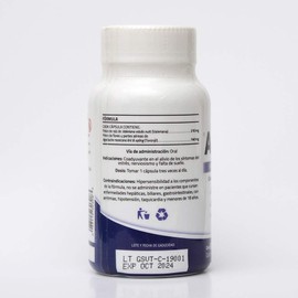 Remedio Herbolario de Valeriana y Toronjil - Agariana 60 Cápsulas