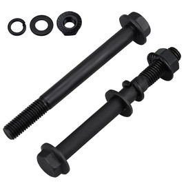 4 Sets M12-1.75 x 80mm Flange Hex Bolt with Flange Nuts and Flat & Lock Washers Assortment Set, 10.9 Grade Alloy Steel, Serrated, for Automotive Repair & Machinery Projects, Glvaner