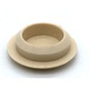 20 x Press on Screw Covers Magnolia Cream Colour for