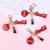 Coca-Cola Coke Keychain Bottle Top Coca Cola Bottle Logo Dangle