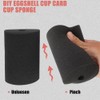 TEHAUX Rotary Tumbler Inserts Cup Turner Foam Sponges Black Sponge