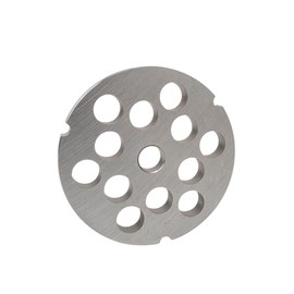 Grinder Plate for #22 Grinders, Hobart and Biro, with 1/2" Holes Great for Course Chili