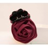 Fodattm 3PCS Women Beauty Rose Flower Hair Claw Hair Clips