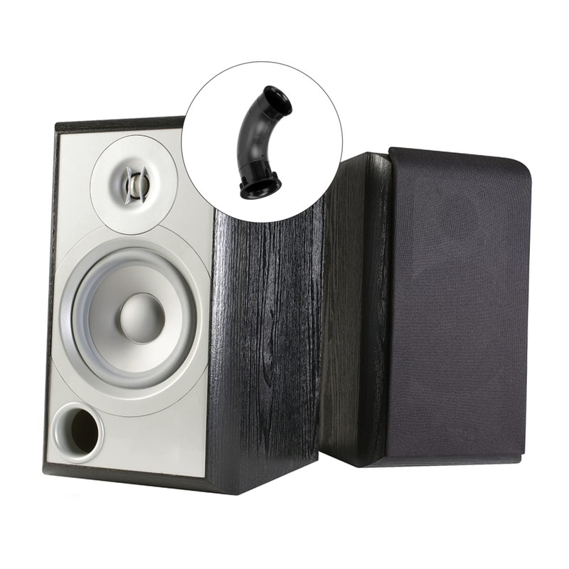 Gatuida 2pcs Speaker Port Tubes for Easy to Install Replacement