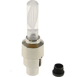 AS20026 Bicycle Tire Valve Cap LED Light RGB 1 Piece Glows When Moving