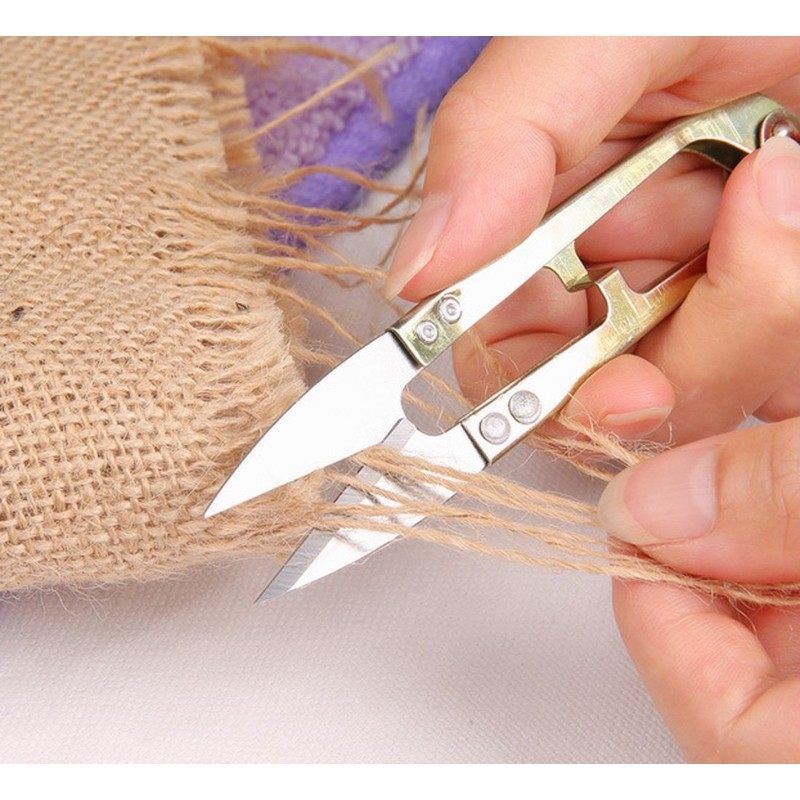 yueton Pack of 5 Craft Sewing Scissors, U Shape Scissor