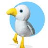 Gully Seagull Plush Toy, Kids Gift