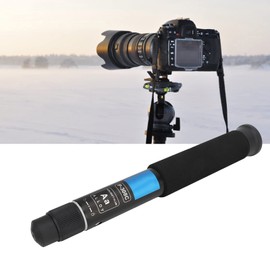 Monopod 8 Sections Monopod Aluminium Alloy Photography Unipod Stick Travel Monopod for Hiking Camping Selfie Stick, black