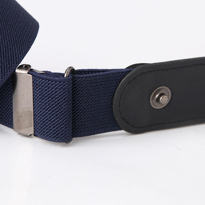 LEEXTON Men's/Women's Belt Buckle Free Elastic Belt Invisible No Buckle