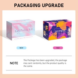 SUPWEE Magnetic Cat Eye Gel Nail Polish Set, 12 Colors 9D Cateye Nail Gel Polish Holographic Glitter Magnetic Gel Polish Soak Off Lamp Gel Nail Art Manicure Kit