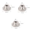 M6 Knurled Thumb Nuts, Round Knobs, Stainless Steel 2PCS