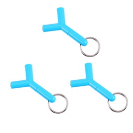 KOMBIUDA 3pcs Output Earphone Splitter Connector for Sharing Music Compact Audio Adapter for Wired Headphones for Couples and Friends Lightweight and Portable Design