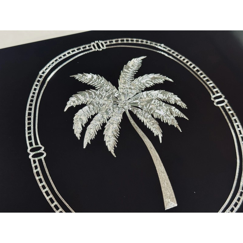 Diamond Etched Products SC Carolina Palm Tree Car Tag Diamond
