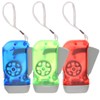 Angoily 3Pcs Hand Crank Flashlight,Wind Up Torch LED Flashlight,Hand Crank