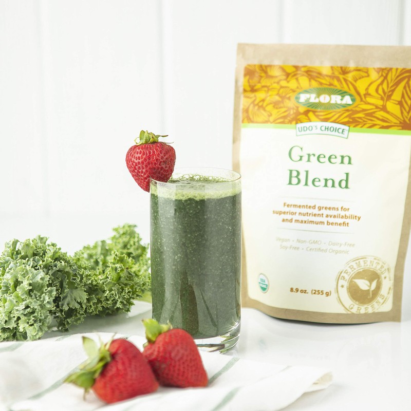 Flora - Green Blend Fermented Grasses, Whole Foods and Superfoods,