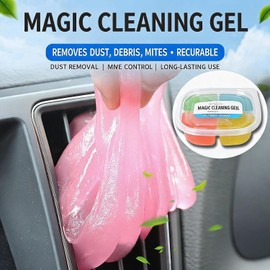Genérico Gel de Limpieza Reutilizable al por Mayor Limpiador multipropósito para Recoger Espacios 4 en 1 teclados ventilaciones eliminación Interiores hogar y automóvil