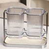 Household Chopstick Tube Kitchen Knife Chopstick Organizer Plastic Chopstick Drainage