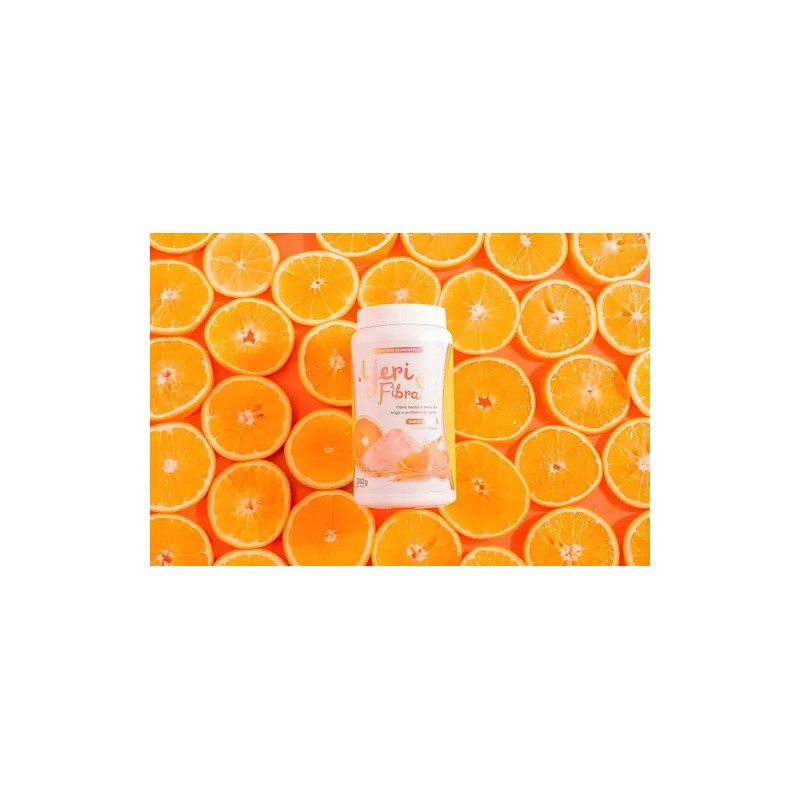 Fibra Nutritional Yerimua Naranja con Glucosamina 900g 3 Botes