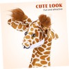 BESTonZON Berretto interattivo per animali – Costume da giraffa per