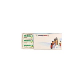 homeomart.com homeomart.com Myristica Sebifera Homeopathy Pellets (Pills) in 6C Potency, Pack of 3