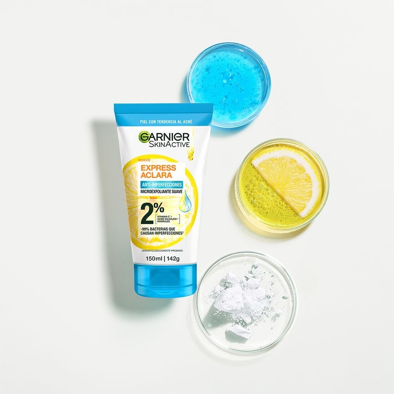 Exfoliante Garnier Express Aclara Anti Acné 152ml