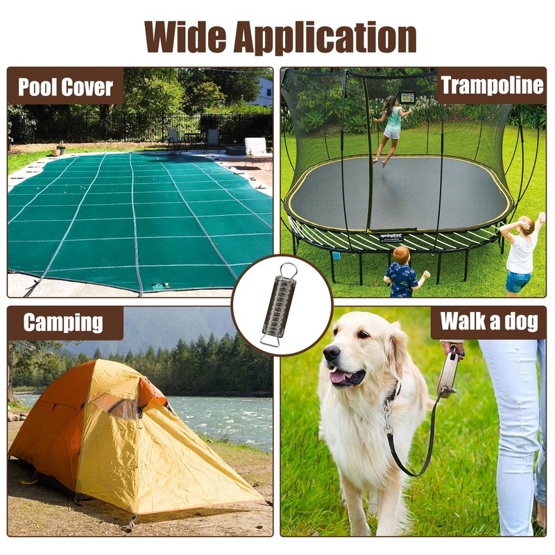 30 Pcs Pool Cover Spring Sleeve, Winter Swimming Pool Safety
