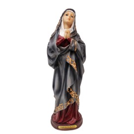 12" Virgen de los Dolores Mater Dolorosa Statue Catholic Saint Santa Religious