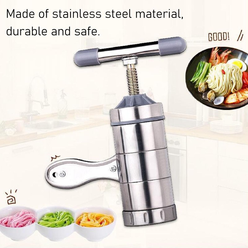Pasta Machine, Stainless Steel Pasta Machine, Portable Pasta Press, Pasta