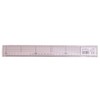 ITOCHU Retail Link Acrylic Ruler 11.8 inches (30 cm) Metal