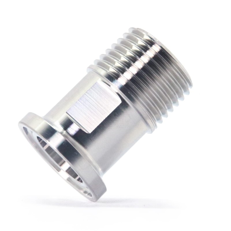 QiiMii 1/2" Tri Clamp Male Adapter to 1/2" BSPT Thread