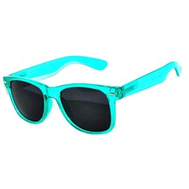 80's Style Classic Vintage Sunglasses Colored Frame Uv Protection