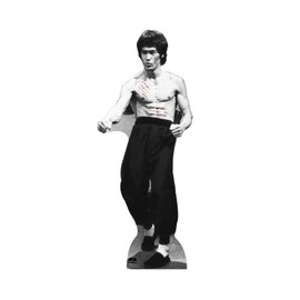 Advanced Graphics Bruce Lee Cut Life Size Cardboard Cutout Standup